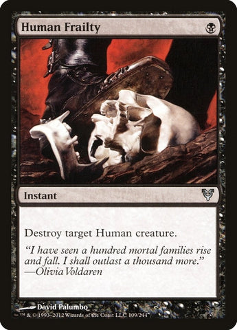Image for Human Frailty (109) [Avacyn Restored]