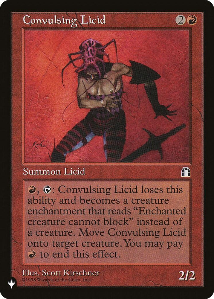 Image for Convulsing Licid [The List Reprints]