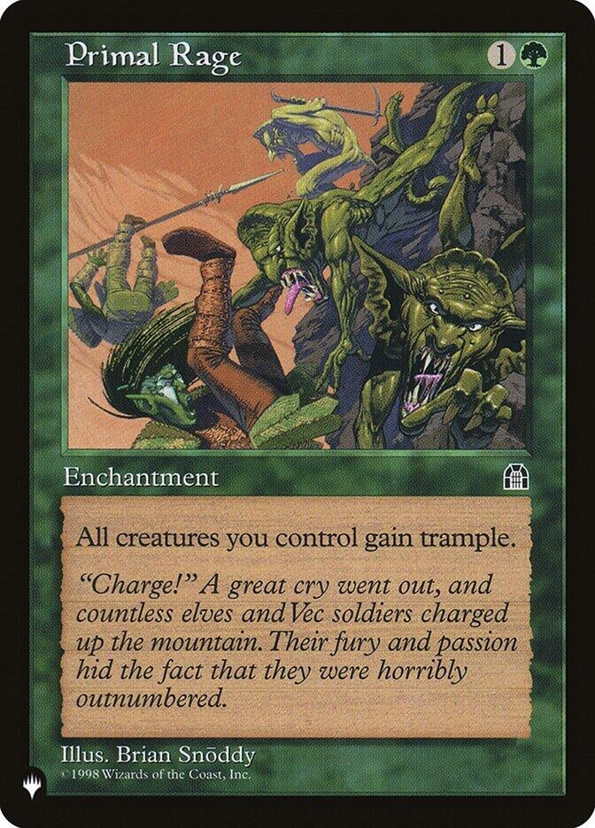 Image for Primal Rage [The List Reprints]