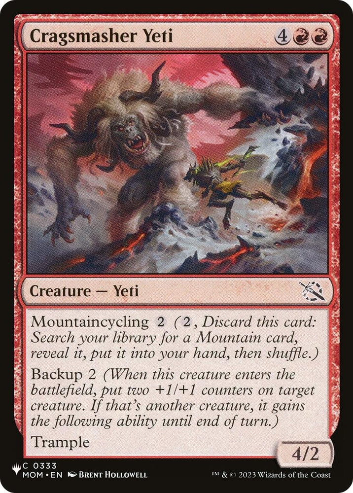 Image for Cragsmasher Yeti (333) [The List Reprints]