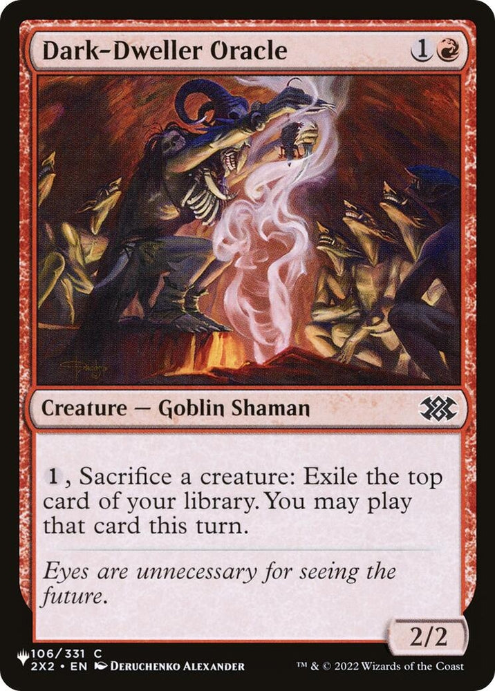 Image for Dark-Dweller Oracle (106) [The List Reprints]
