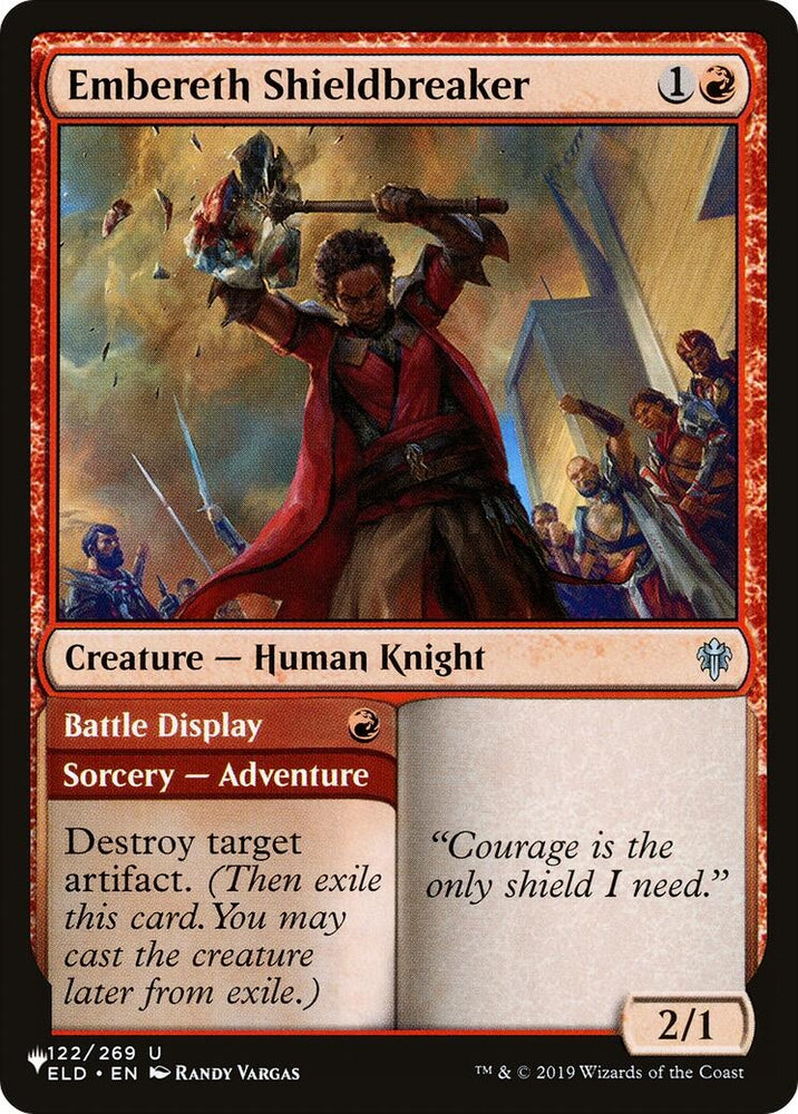 Image for Embereth Shieldbreaker (122) [The List Reprints]