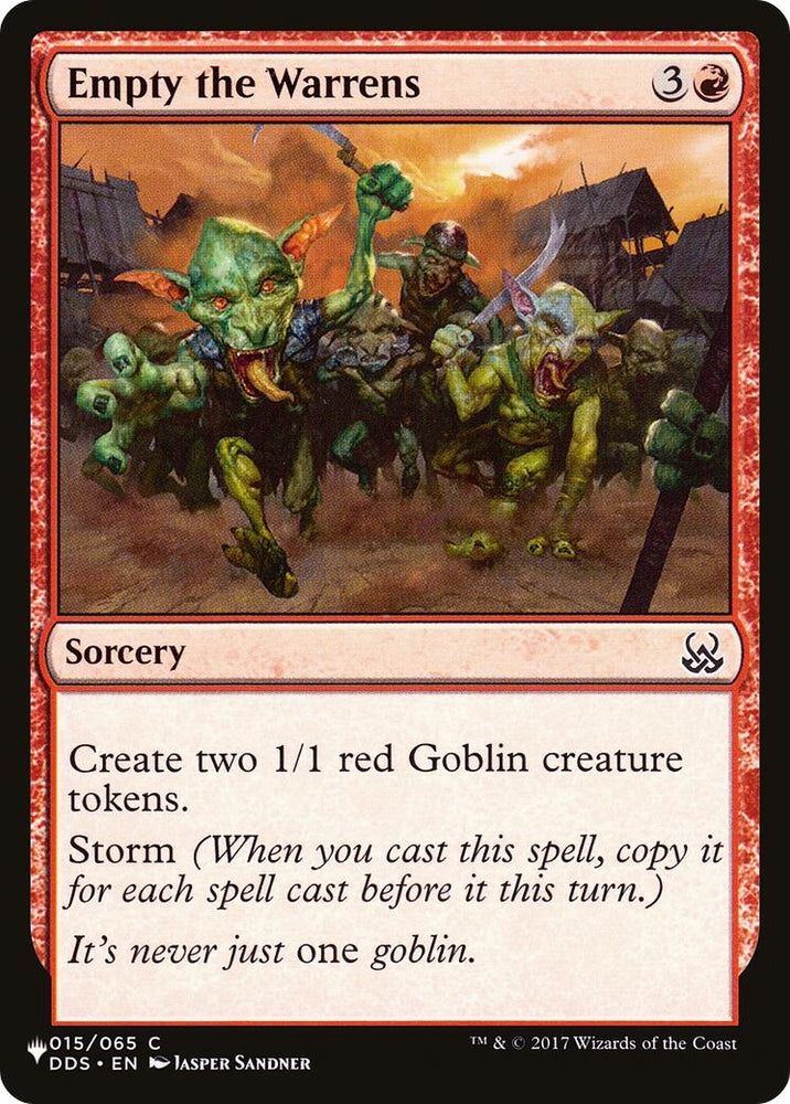 Image for Empty the Warrens (15) [The List Reprints]