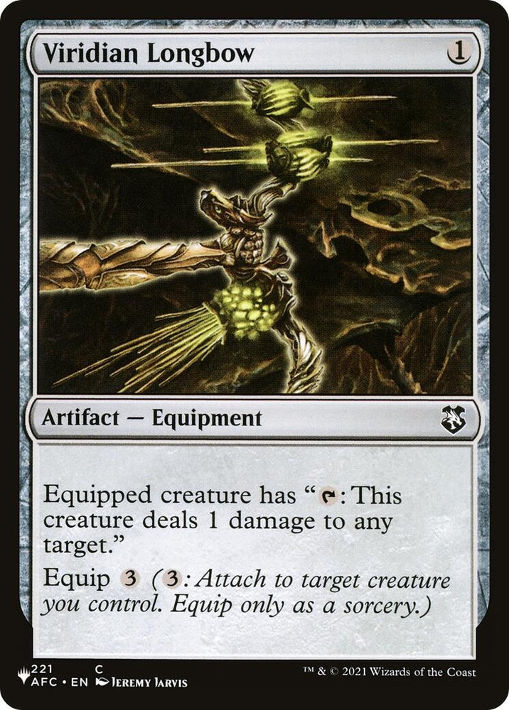 Image for Viridian Longbow (221) [The List Reprints]
