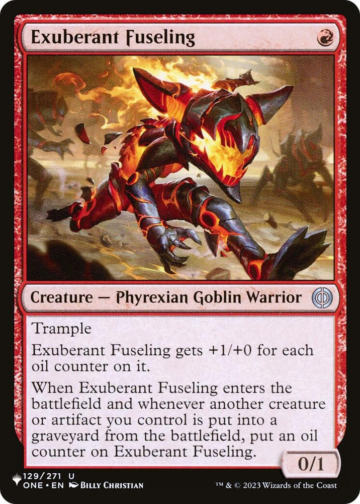 Image for Exuberant Fuseling (129) [The List Reprints]