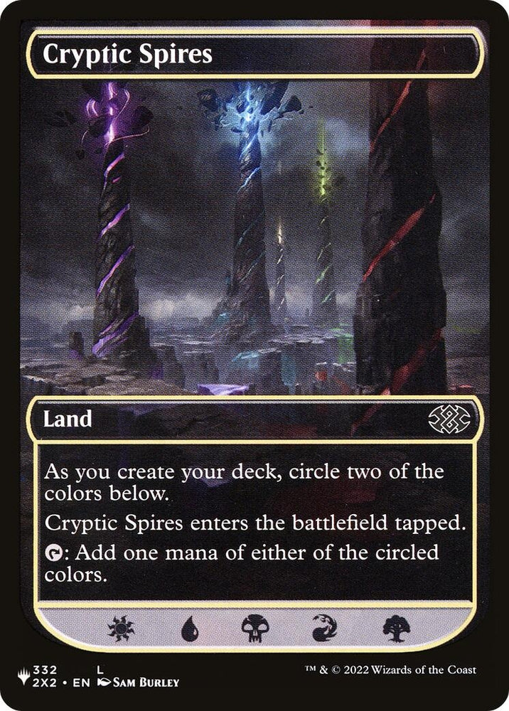 Image for Cryptic Spires (332) [The List Reprints]