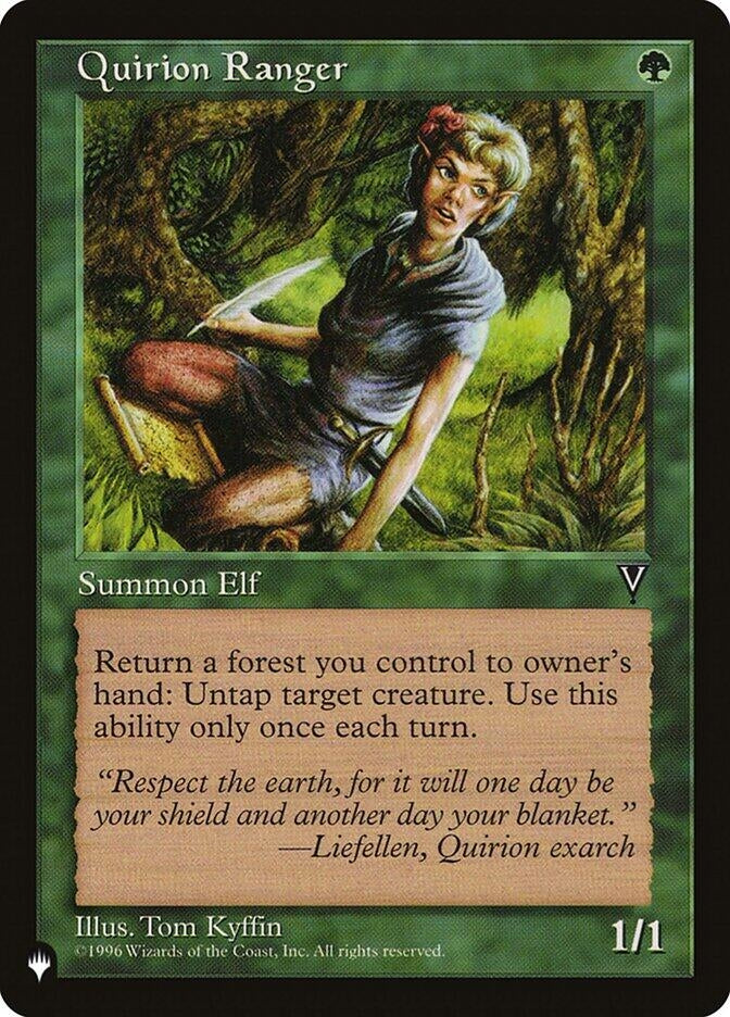 Image for Quirion Ranger [The List Reprints]