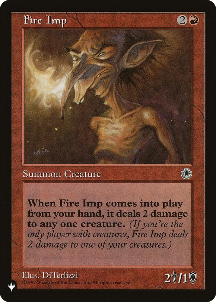 Image for Fire Imp [The List Reprints]