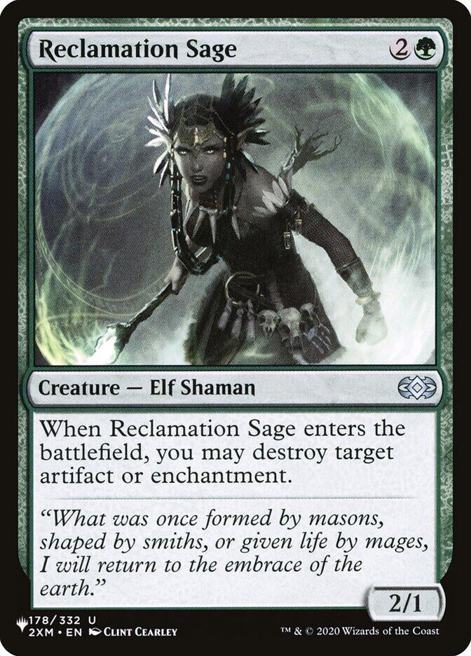 Image for Reclamation Sage (2XM) (178) [The List Reprints]