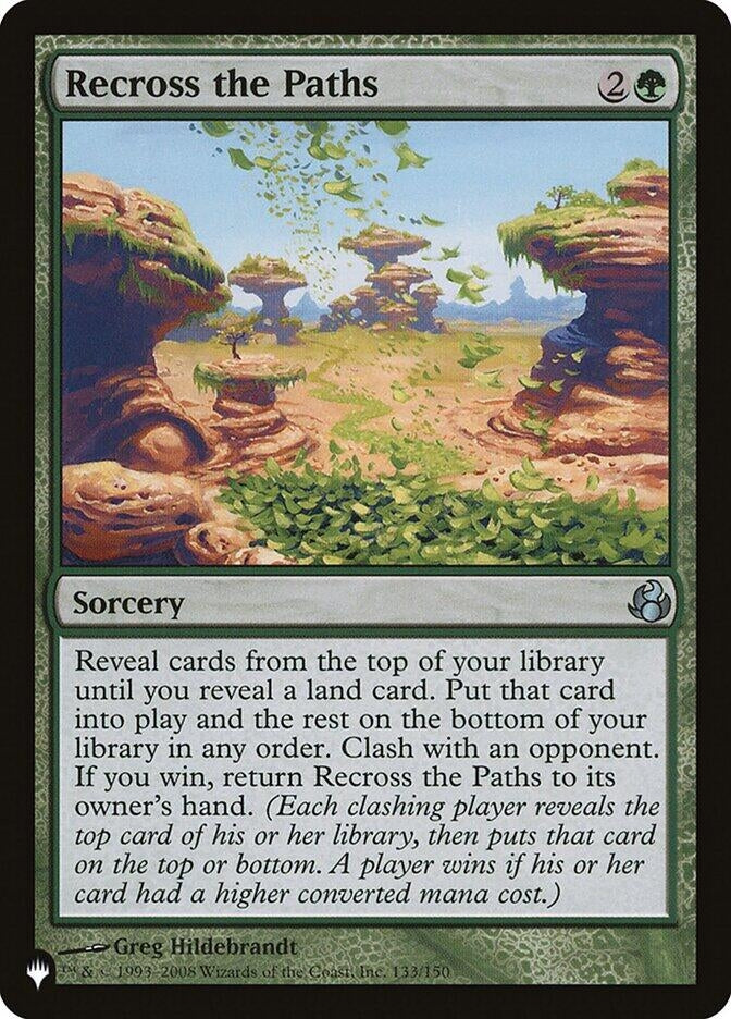Image for Recross the Paths (133) [The List Reprints]