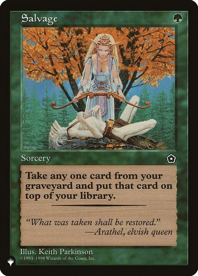 Image for Salvage [The List Reprints]