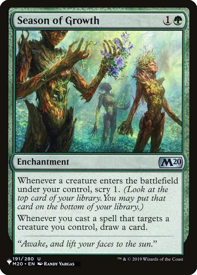 Image for Season of Growth (191) [The List Reprints]