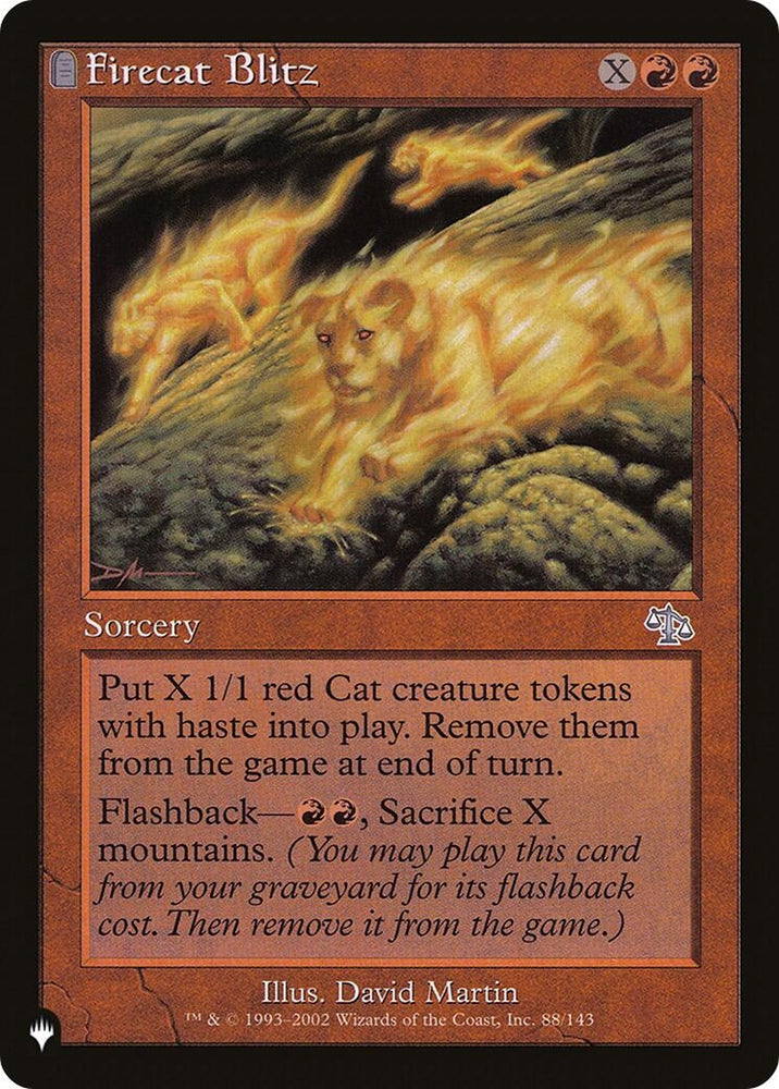 Image for Firecat Blitz (88) [The List Reprints]