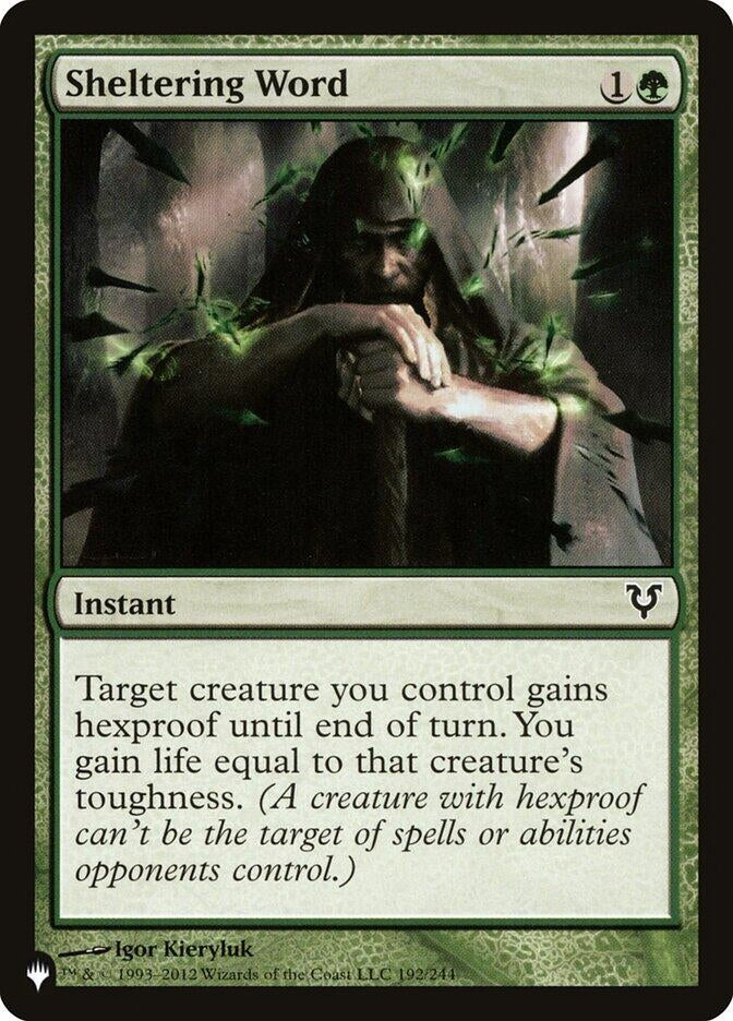 Image for Sheltering Word (192) [The List Reprints]