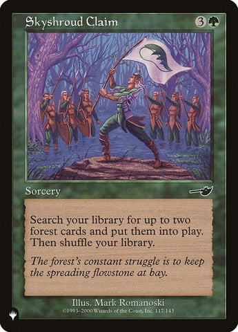 Image for Skyshroud Claim (117) [The List Reprints]