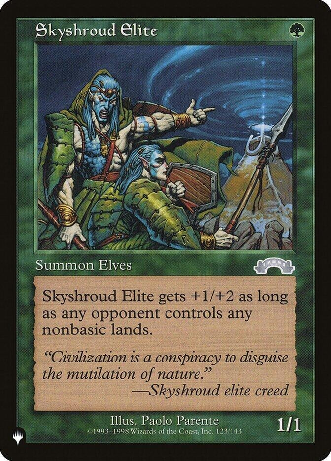 Image for Skyshroud Elite (123) [The List Reprints]