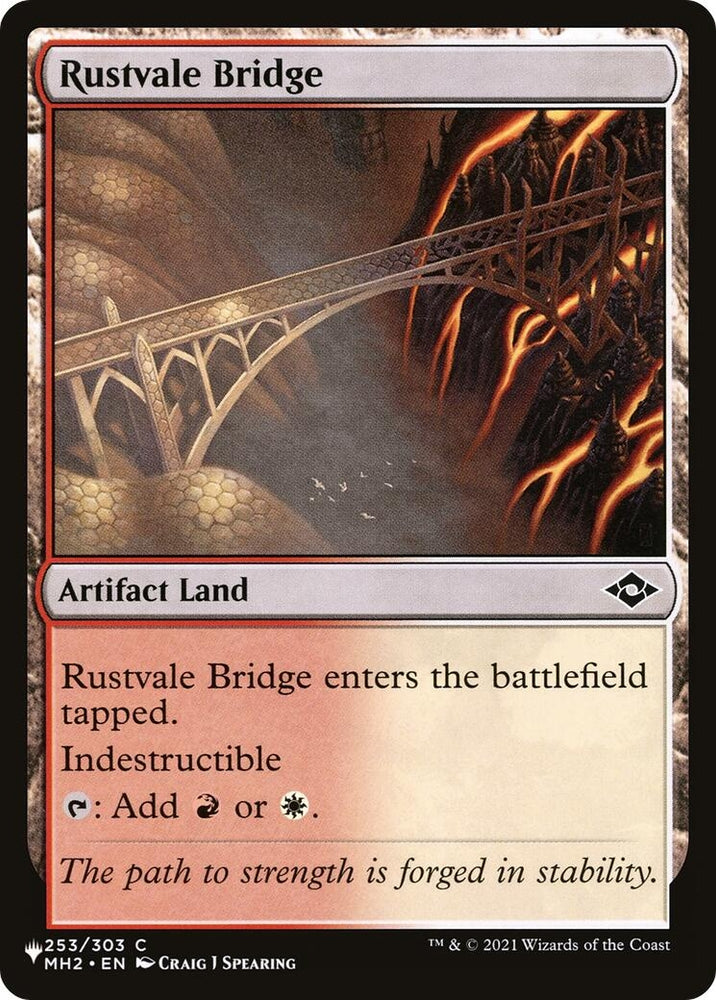 Image for Rustvale Bridge (253) [The List Reprints]