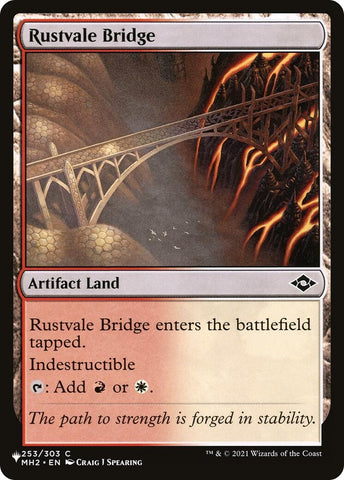 Image for Rustvale Bridge (253) [The List Reprints]