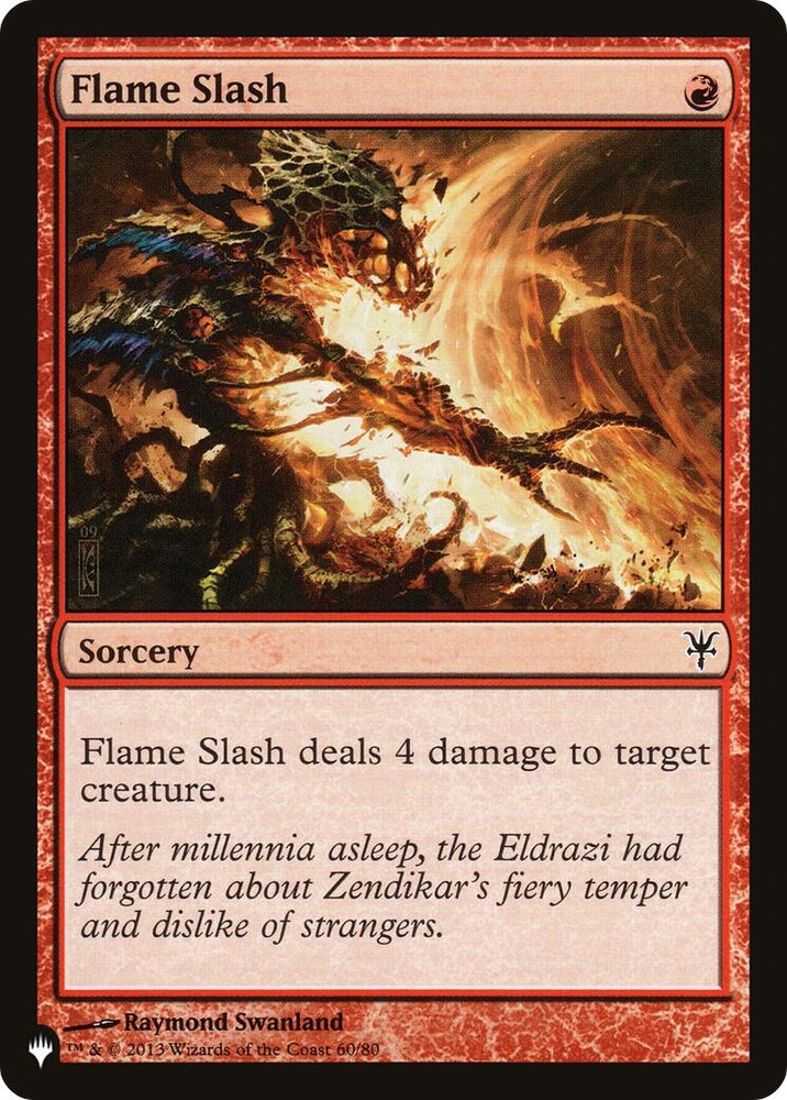 Image for Flame Slash (60) [The List Reprints]