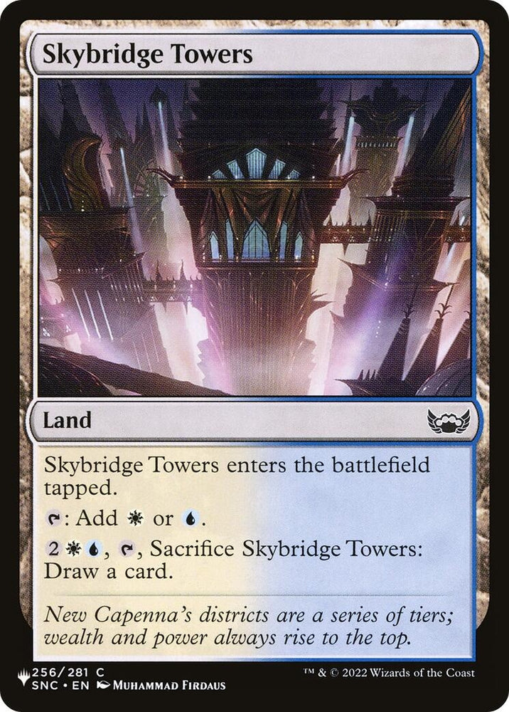 Image for Skybridge Towers (256) [The List Reprints]