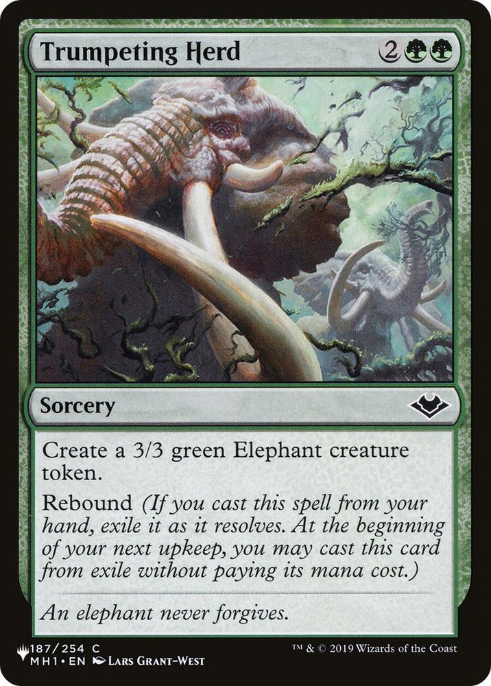 Image for Trumpeting Herd (187) [LIST]