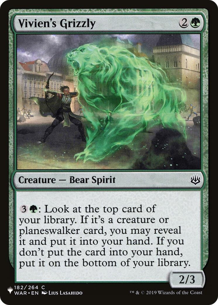 Image for Vivien's Grizzly (182) [LIST]