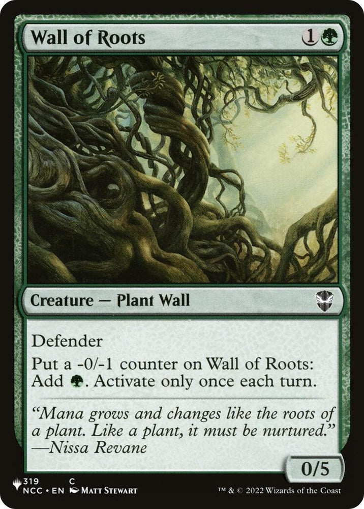 Image for Wall of Roots (319) [LIST]