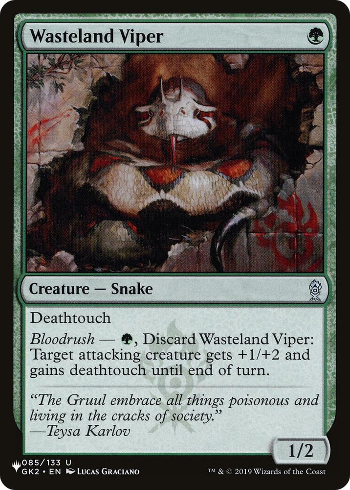 Image for Wasteland Viper (85) [LIST]