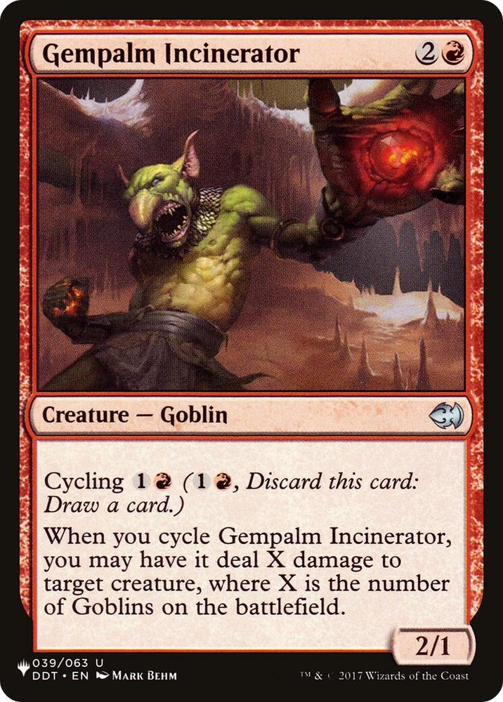 Image for Gempalm Incinerator (39) [LIST]