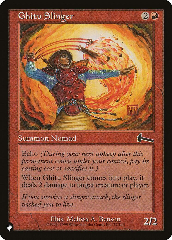 Image for Ghitu Slinger (77) [LIST]