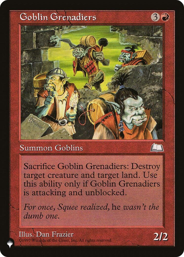 Image for Goblin Grenadiers [LIST]