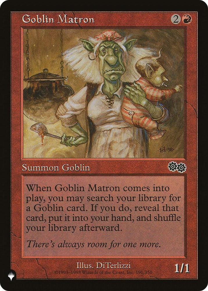 Image for Goblin Matron (USG) (191) [LIST]