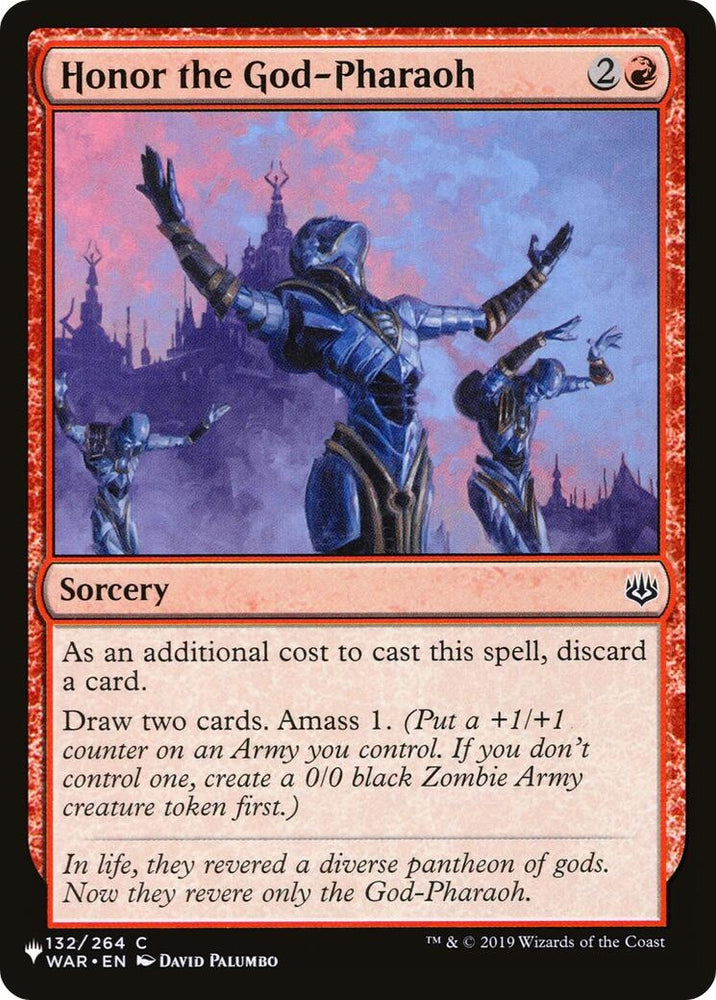 Image for Honor the God-Pharaoh (132) [LIST]
