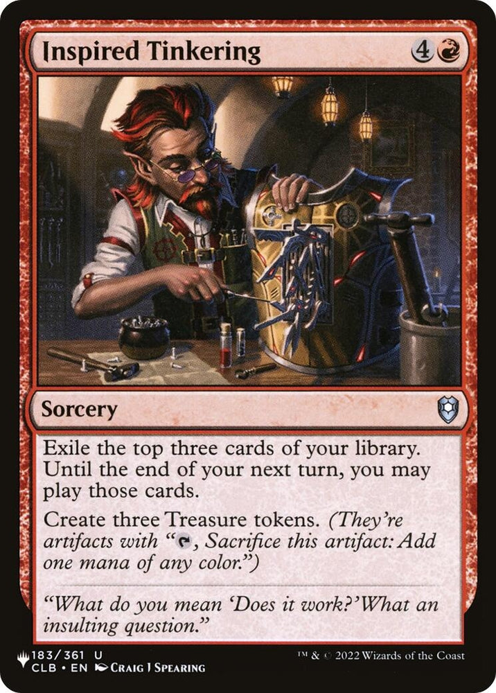 Image for Inspired Tinkering (183) [LIST]