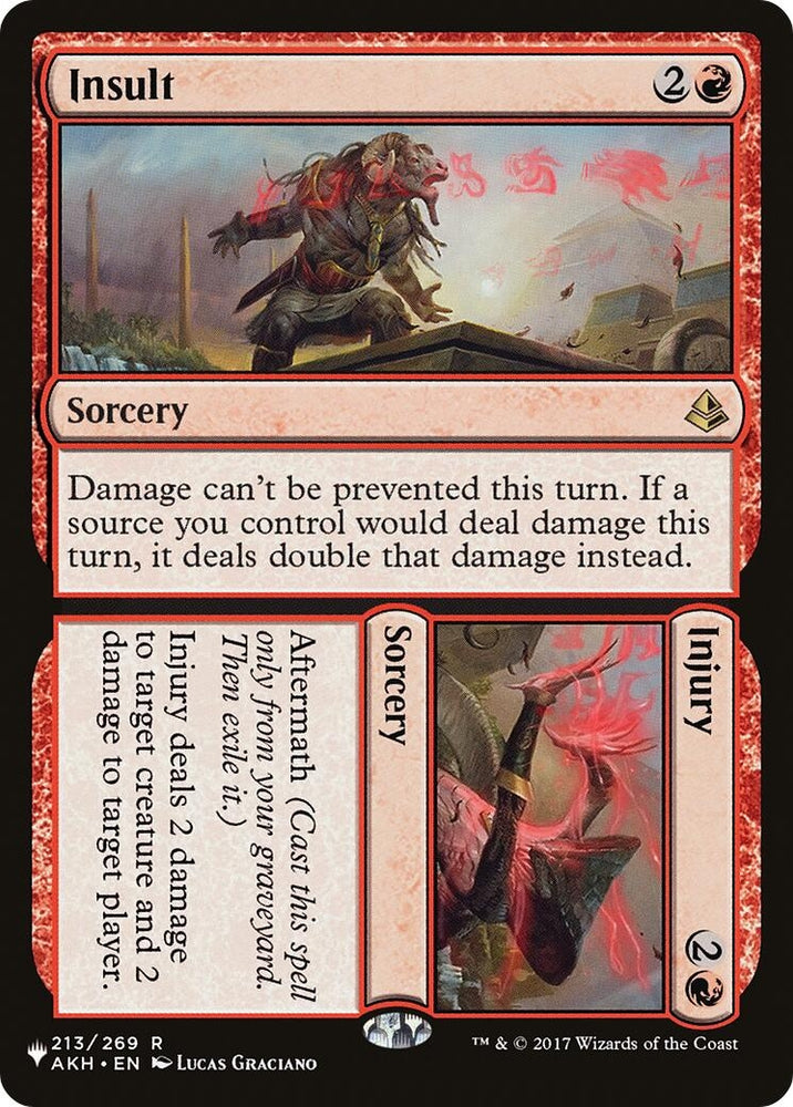 Image for Insult // Injury (213) [LIST]