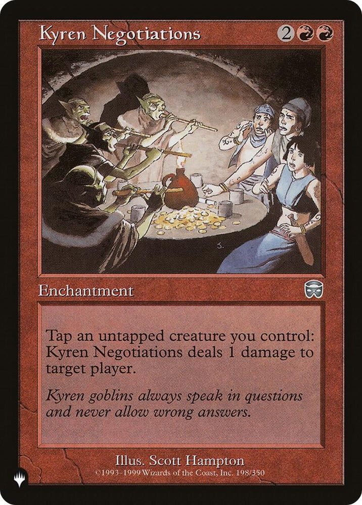 Image for Kyren Negotiations (198) [LIST]