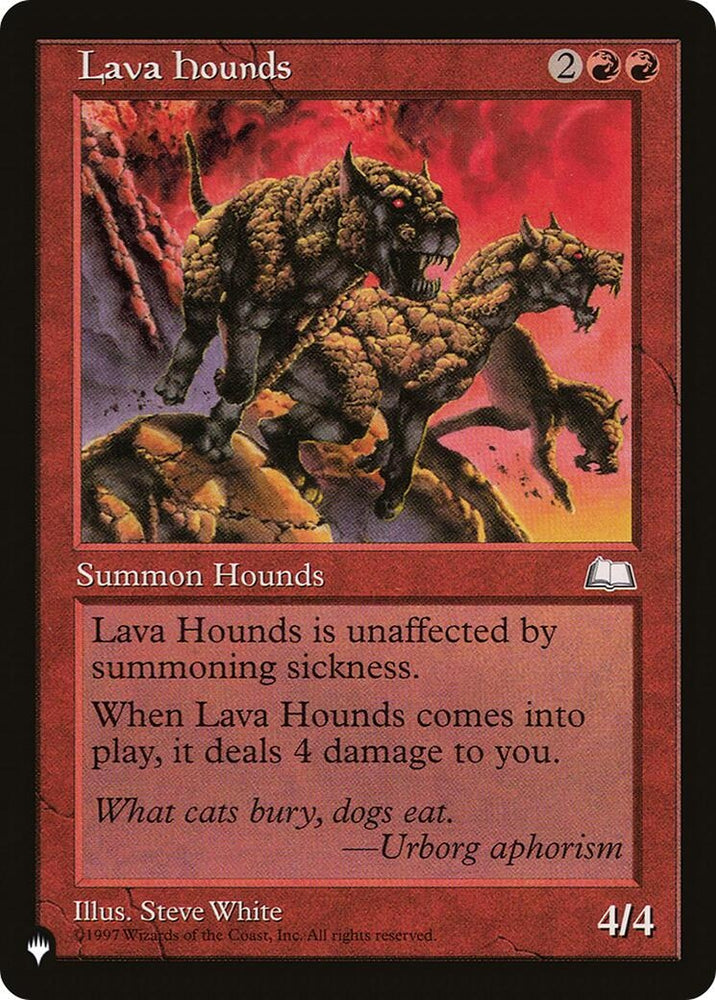 Image for Lava Hounds [LIST]