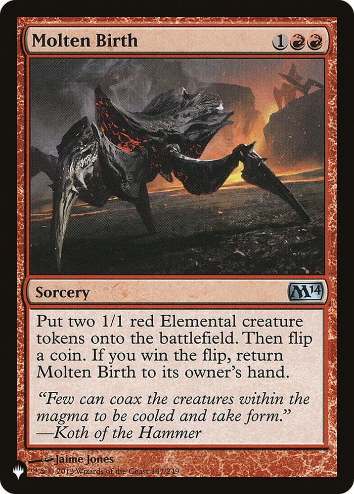 Image for Molten Birth (147) [LIST]