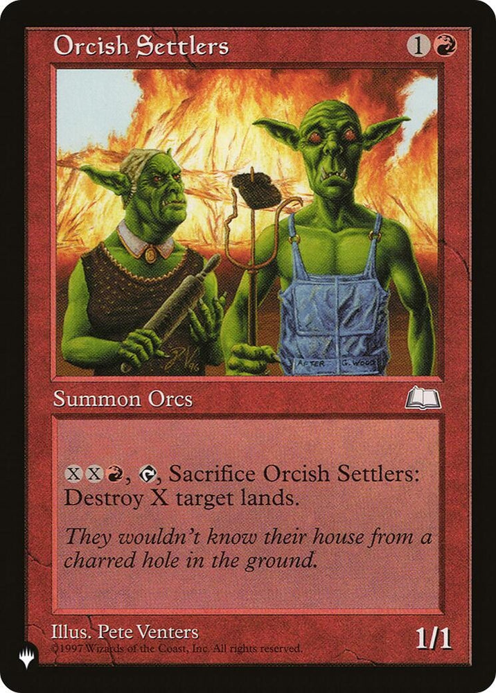 Image for Orcish Settlers [LIST]