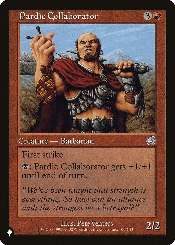 Image for Pardic Collaborator (106) [LIST]
