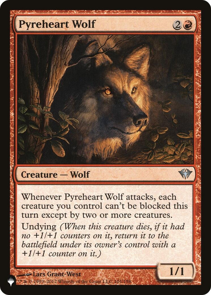 Image for Pyreheart Wolf (101) [LIST]