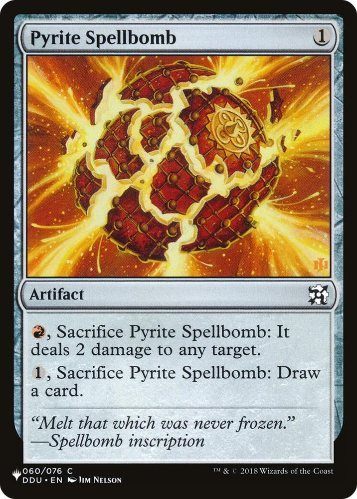 Image for Pyrite Spellbomb (60) [LIST]