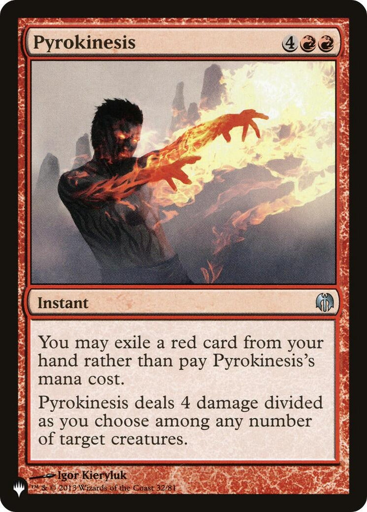 Image for Pyrokinesis (32) [LIST]