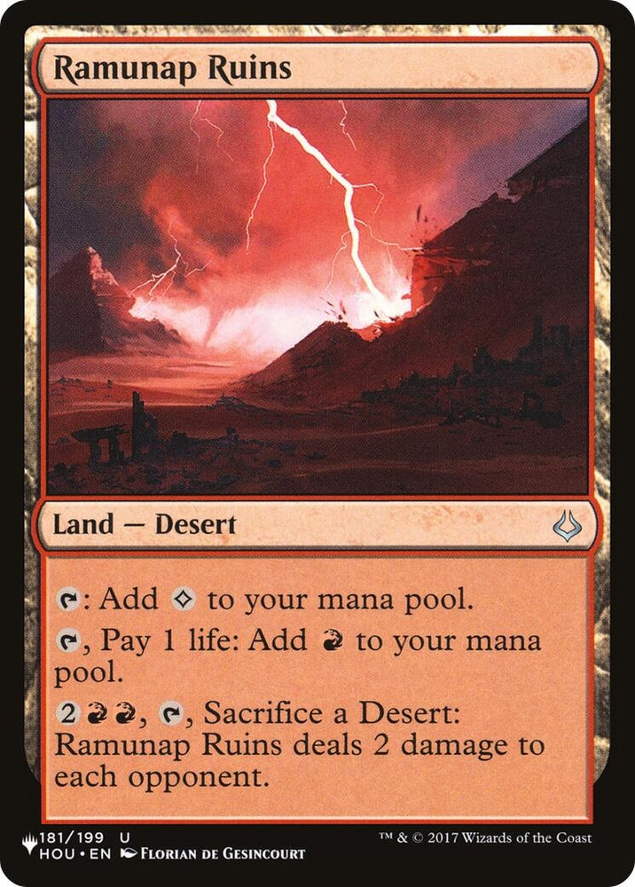 Image for Ramunap Ruins (181) [LIST]