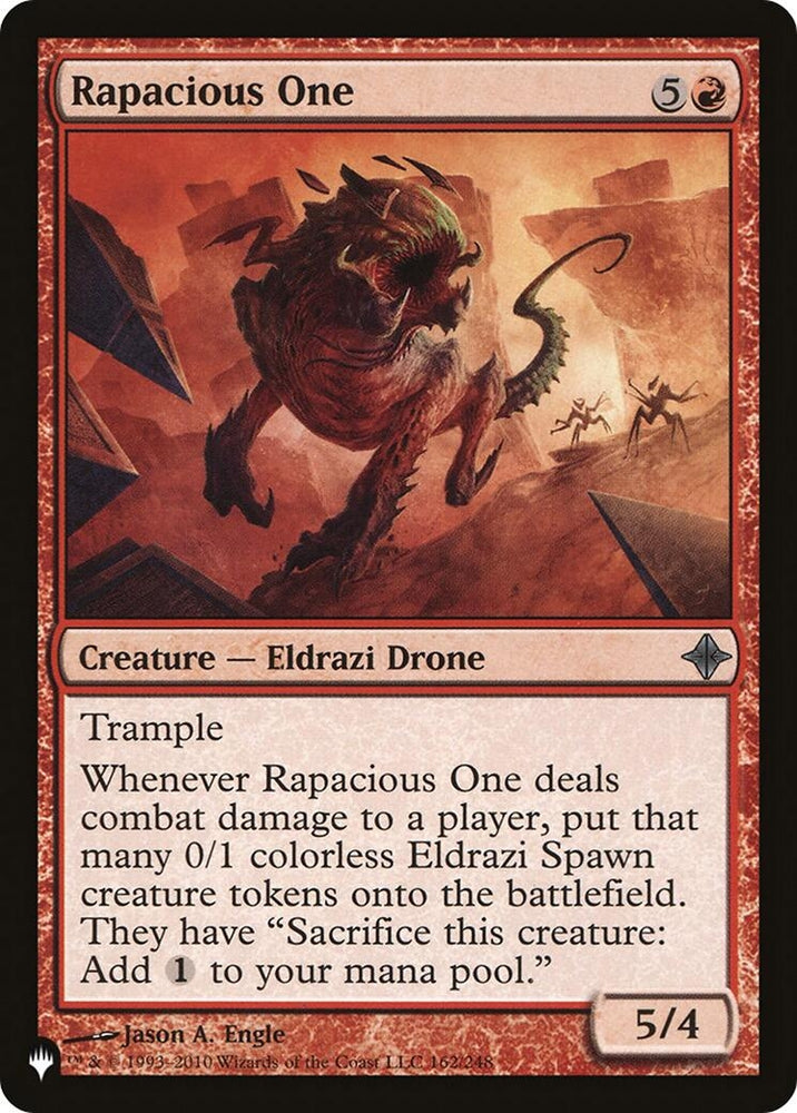 Image for Rapacious One (162) [LIST]