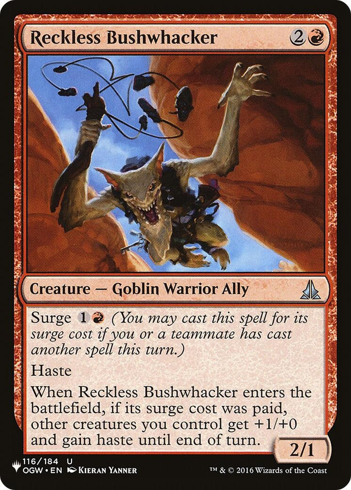 Image for Reckless Bushwhacker (116) [LIST]
