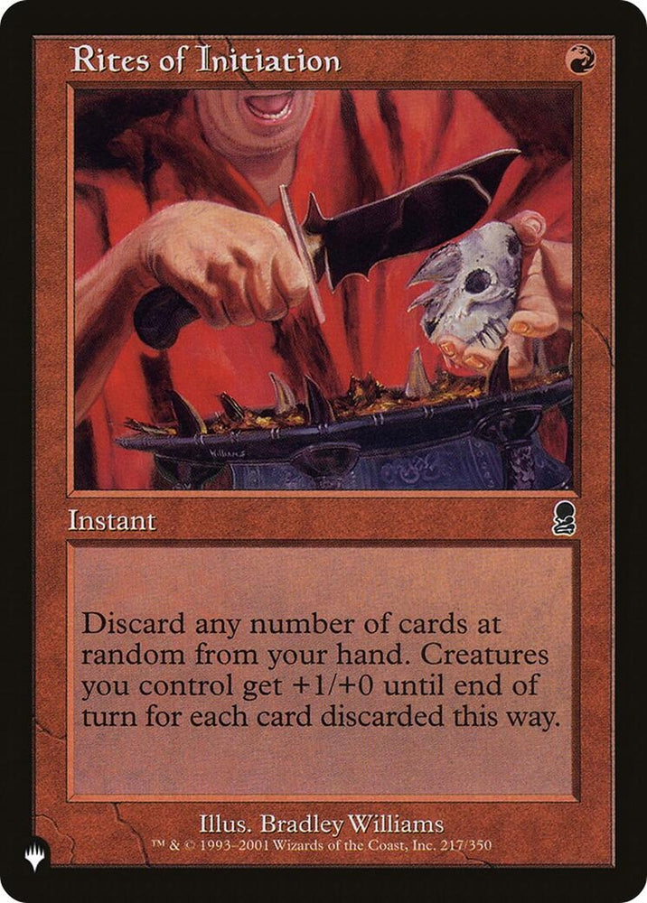 Image for Rites of Initiation (217) [LIST]