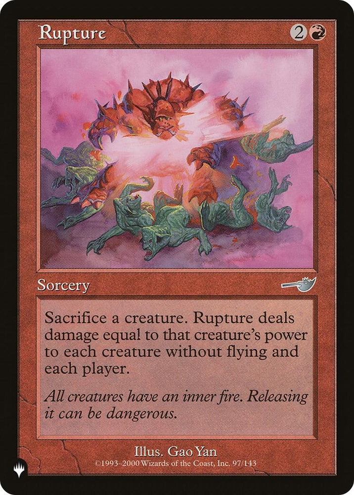 Image for Rupture (97) [LIST]