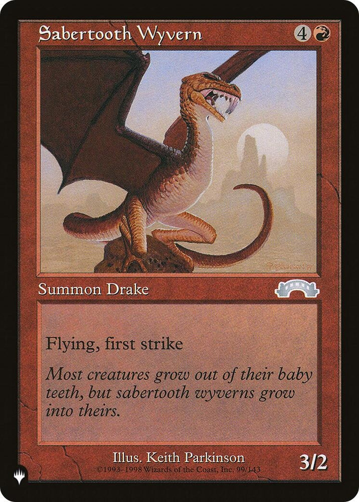 Image for Sabertooth Wyvern (99) [LIST]