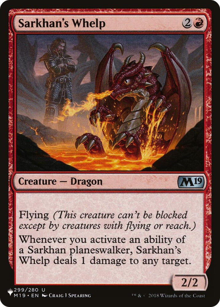 Image for Sarkhan's Whelp (299) [LIST]
